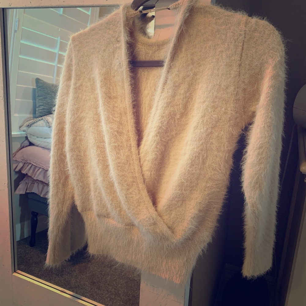 Cream Plush Sweater